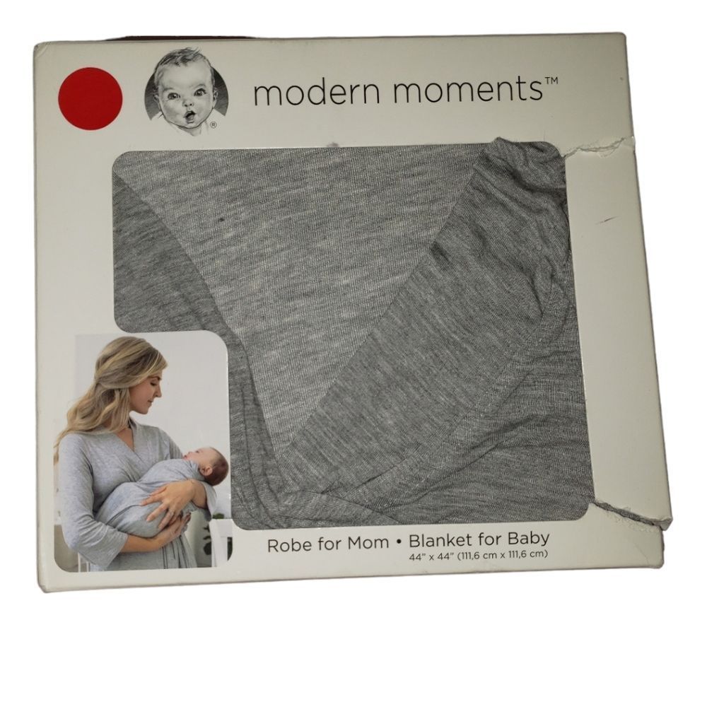 CT1464 Gerber Maternity Robe & Blanket Combo